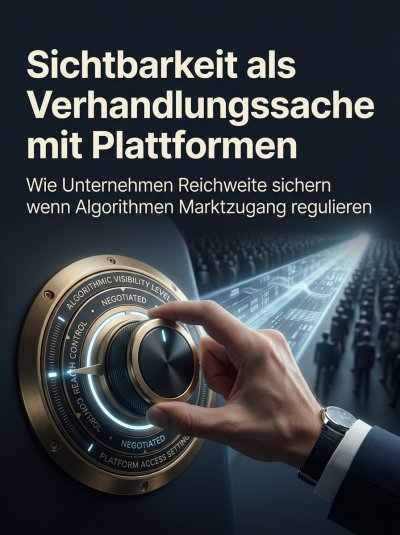 'Cover von Sichtbarkeit als Verhandlungssache mit Plattformen'-Cover