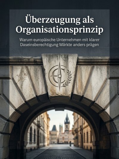 'Cover von Überzeugung als Organisationsprinzip'-Cover
