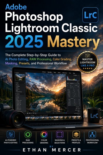 'Cover von Adobe Photoshop Lightroom Classic 2025 Mastery'-Cover