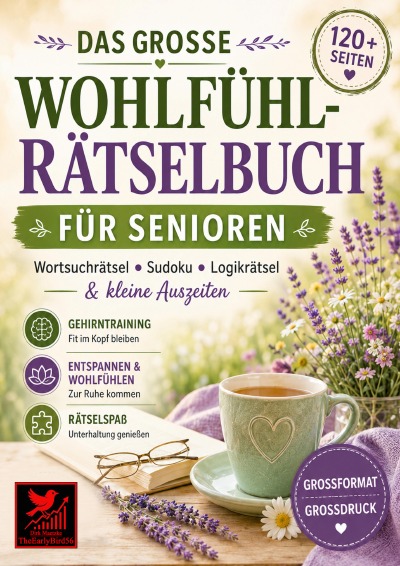 'Cover von Das große Wohlfühl-Rätselbuch für Senioren. Großdruck und Großformat!'-Cover