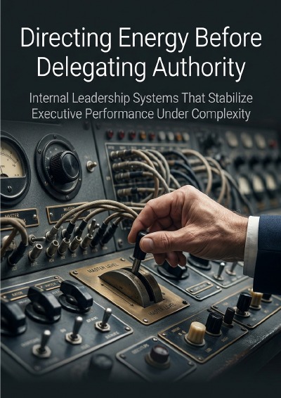 'Cover von Directing Energy Before Delegating Authority'-Cover