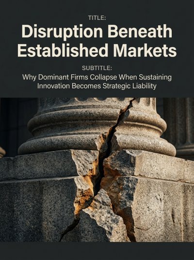 'Cover von Disruption Beneath Established Markets'-Cover