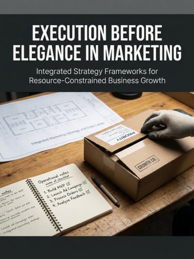 'Cover von Execution Before Elegance in Marketing'-Cover