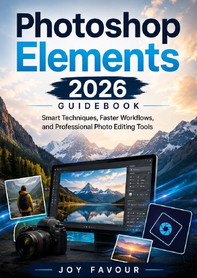 'Cover von Photoshop Elements 2026 Guidebook'-Cover