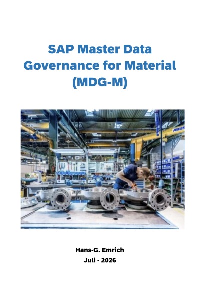 'Cover von Handbuch zu SAP Master Data Governance for Material (MDG-M)'-Cover