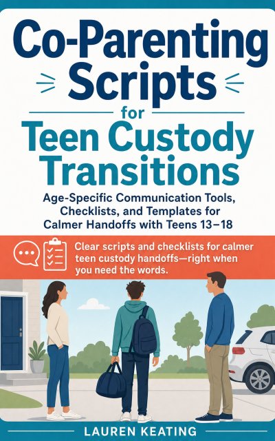 'Cover von Co‑Parenting Scripts for Teen Custody Transitions'-Cover