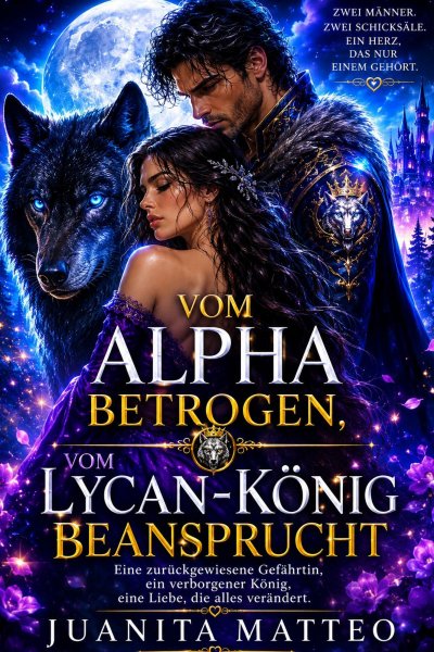 'Cover von Vom Alpha Betrogen, Vom Lycan-König Beansprucht'-Cover