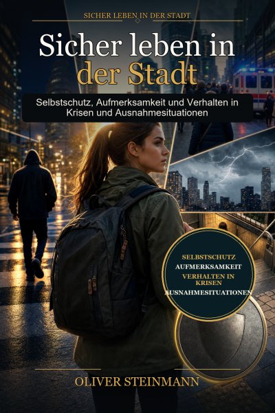 'Cover von Sicher leben in der Stadt'-Cover