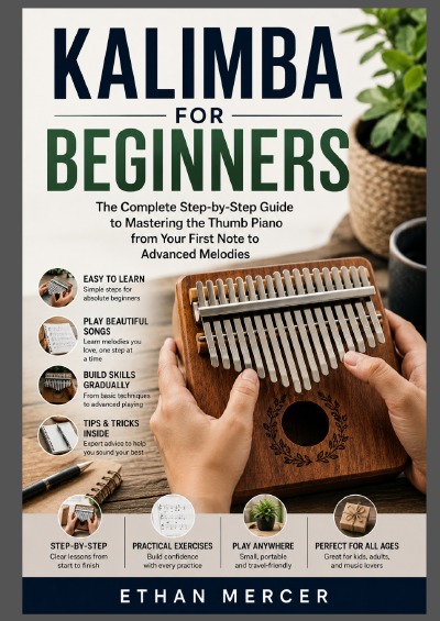 'Cover von Kalimba For Beginners'-Cover