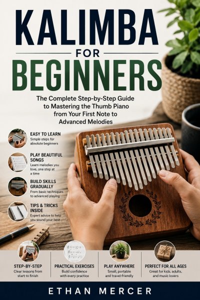 'Cover von Kalimba For Beginners'-Cover