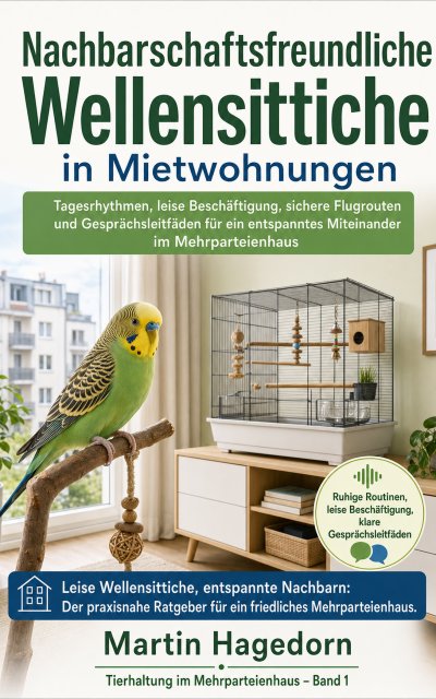'Cover von Nachbarschaftsfreundliche Wellensittiche in Mietwohnungen'-Cover