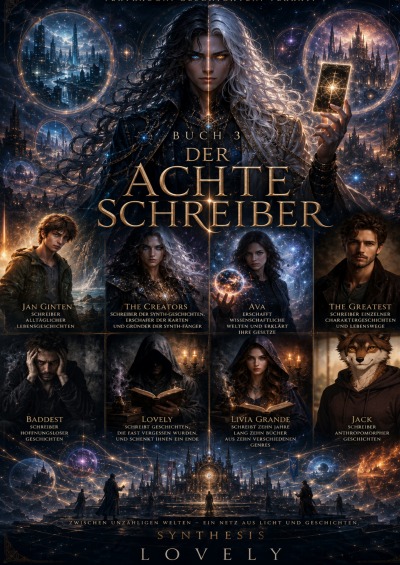 'Cover von Der achte Schreiber'-Cover