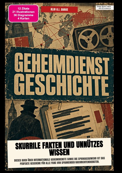 'Cover von Geheimdienst-Geschichte: Skurrile Fakten und unnützes Wissen'-Cover