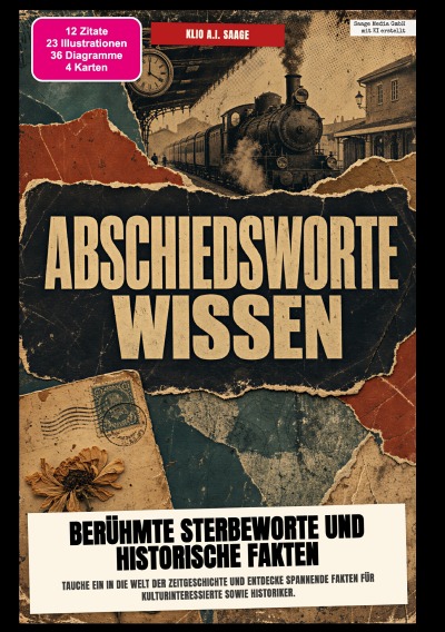 'Cover von Abschiedsworte-Wissen: Berühmte Sterbeworte und historische Fakten'-Cover