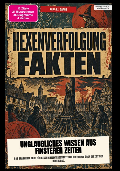 'Cover von Hexenverfolgung-Fakten: Unglaubliches Wissen aus finsteren Zeiten'-Cover