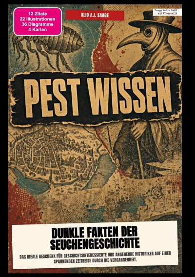 'Cover von Pest-Wissen: Dunkle Fakten der Seuchengeschichte'-Cover