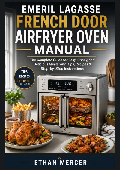 'Cover von Emeril Lagasse French Door AirFryer Oven Manual'-Cover