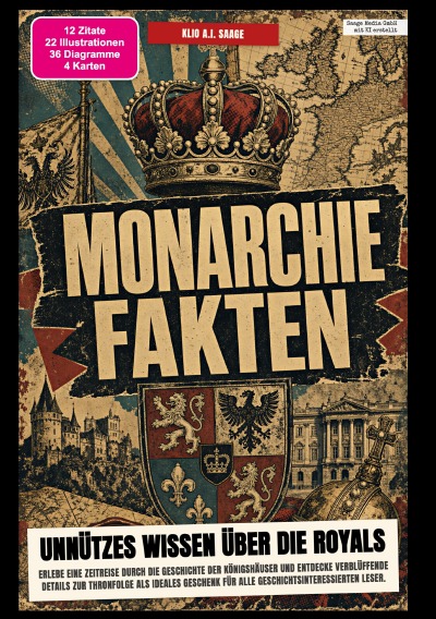 'Cover von Monarchie-Fakten: Unnützes Wissen über die Royals'-Cover