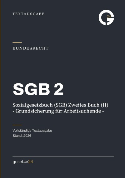 'Cover von SGB 2 – Sozialgesetzbuch (SGB) Zweites Buch (II) – Grundsicherung für Arbeitsuchende'-Cover