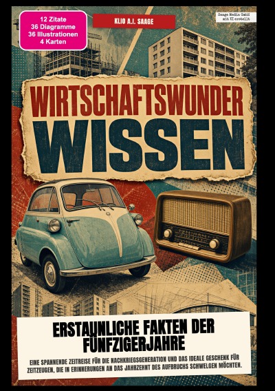 'Cover von Wirtschaftswunder-Wissen: Erstaunliche Fakten der Fünfzigerjahre'-Cover