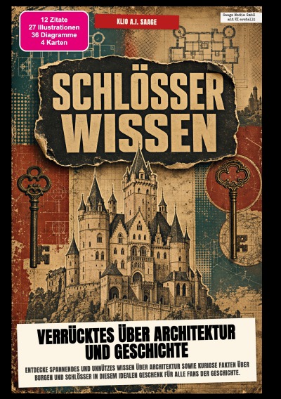 'Cover von Schlösser-Wissen: Verrücktes über Architektur und Geschichte'-Cover