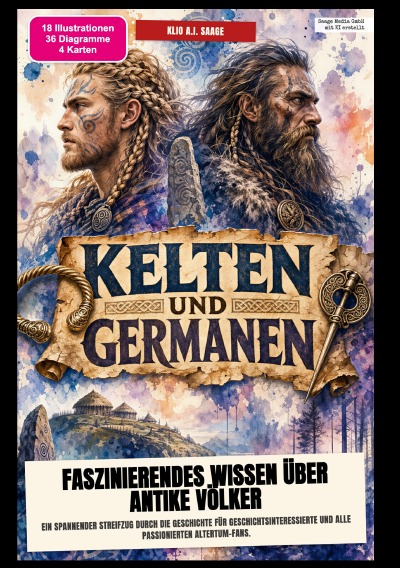 'Cover von Kelten und Germanen: Faszinierendes Wissen über antike Völker'-Cover