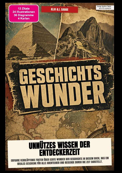 'Cover von Geschichts-Wunder: Unnützes Wissen der Entdeckerzeit'-Cover