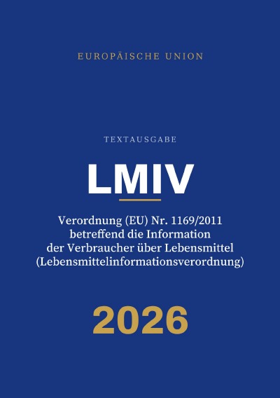 'Cover von LMIV – Lebensmittelinformationsverordnung'-Cover