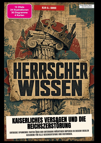 'Cover von Herrscher-Wissen: Kaiserliches Versagen und die Reichszerstörung'-Cover