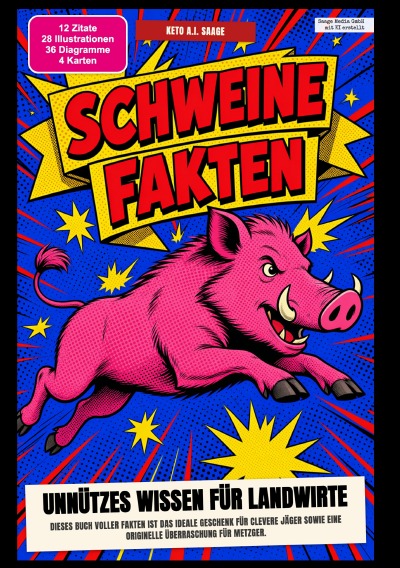 'Cover von Schweine-Fakten: Unnützes Wissen für Landwirte'-Cover