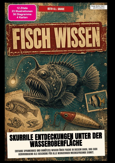 'Cover von Fisch-Wissen: Skurrile Entdeckungen unter der Wasseroberfläche'-Cover