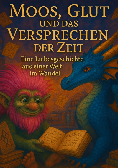 'Cover von Moos, Glut und das Versprechen der Zeit'-Cover