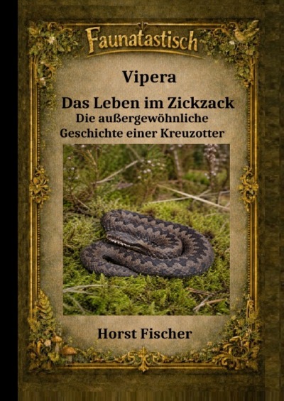 'Cover von Faunatastisch® #15   Vipera – Das Leben im Zickzack'-Cover