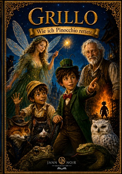'Cover von Grillo – Wie ich Pinocchio rettete'-Cover