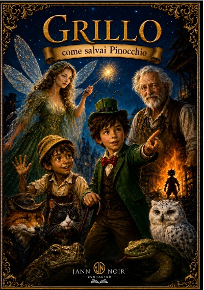 'Cover von Grillo – Come salvai Pinocchio'-Cover