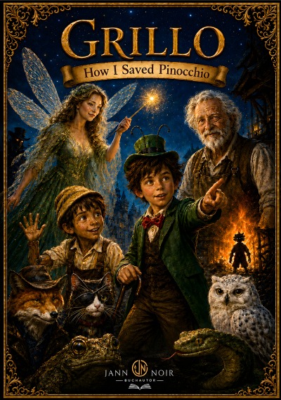 'Cover von Grillo – How i saved Pinocchio'-Cover