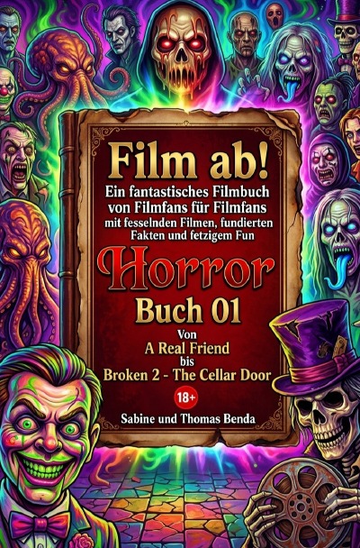 'Cover von Film ab! – Horror – Buch 01 – Von A Real Friend bis Broken 2 – The Cellar Door'-Cover