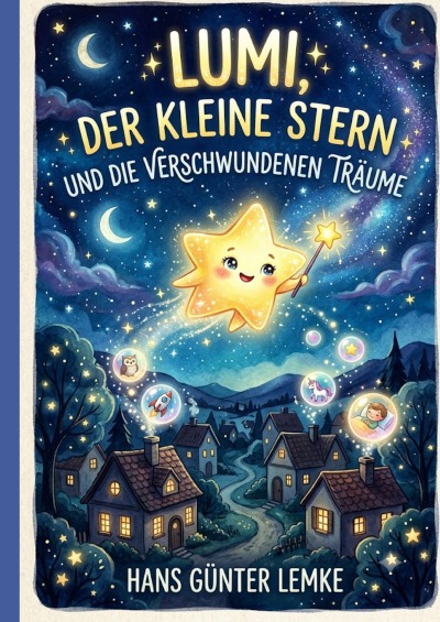 'Cover von Lumi der kleine Stern und die verschwundenen Träume'-Cover