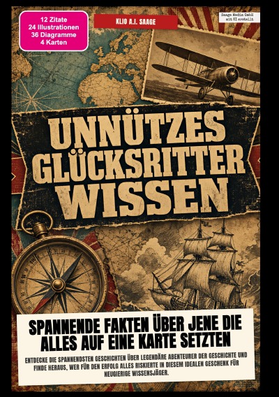 'Cover von Unnützes Glücksritter-Wissen: Spannende Fakten über jene die alles auf eine Karte setzten'-Cover