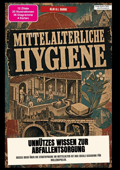 'Cover von Mittelalterliche Hygiene: Unnützes Wissen zur Abfallentsorgung'-Cover