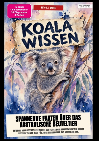 'Cover von Koala-Wissen: Spannende Fakten über das australische Beuteltier'-Cover