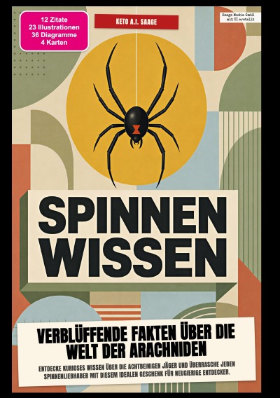 'Cover von Spinnen-Wissen: Verblüffende Fakten über die Welt der Arachniden'-Cover