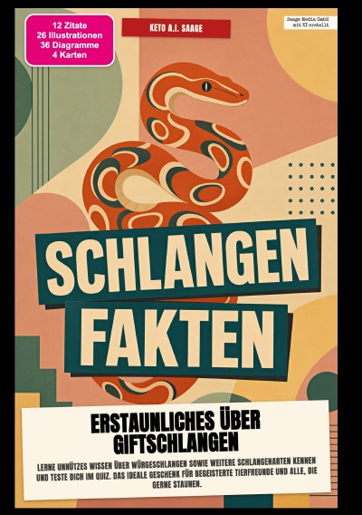 'Cover von Schlangen-Fakten: Erstaunliches über Giftschlangen'-Cover