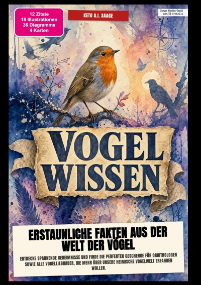 'Cover von Vogel-Wissen: Erstaunliche Fakten aus der Welt der Vögel'-Cover