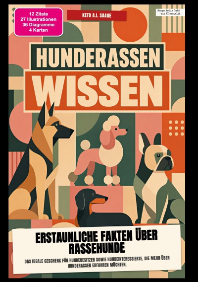 'Cover von Hunderassen-Wissen: Erstaunliche Fakten über Rassehunde'-Cover