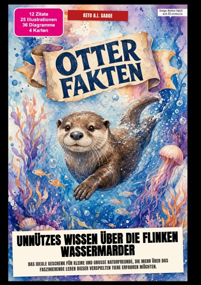 'Cover von Otter-Fakten: Unnützes Wissen über die flinken Wassermarder'-Cover