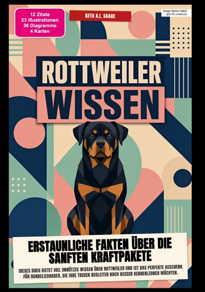 'Cover von Rottweiler-Wissen: Erstaunliche Fakten über die sanften Kraftpakete'-Cover