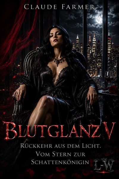 'Cover von Blutglanz V – Rückkehr aus dem Licht:  Vom Stern zur Schattenkönigin'-Cover