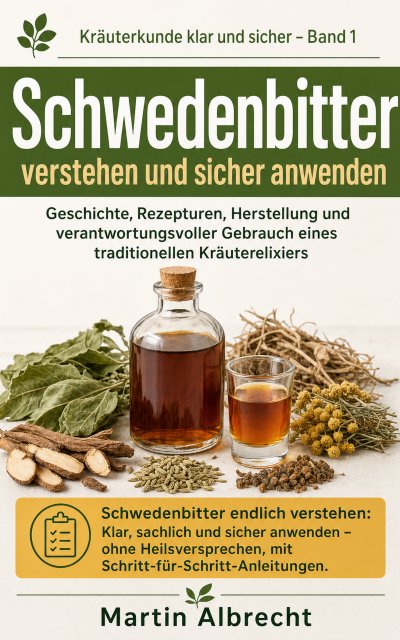 'Cover von Schwedenbitter verstehen und sicher anwenden'-Cover