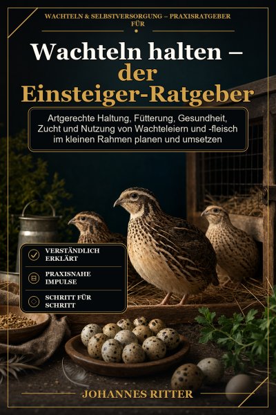 'Cover von Wachteln halten – der Einsteiger-Ratgeber'-Cover